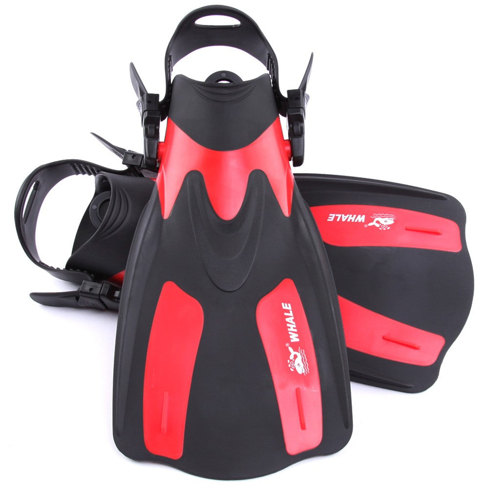 Adult Flippers with Adjustable Straps